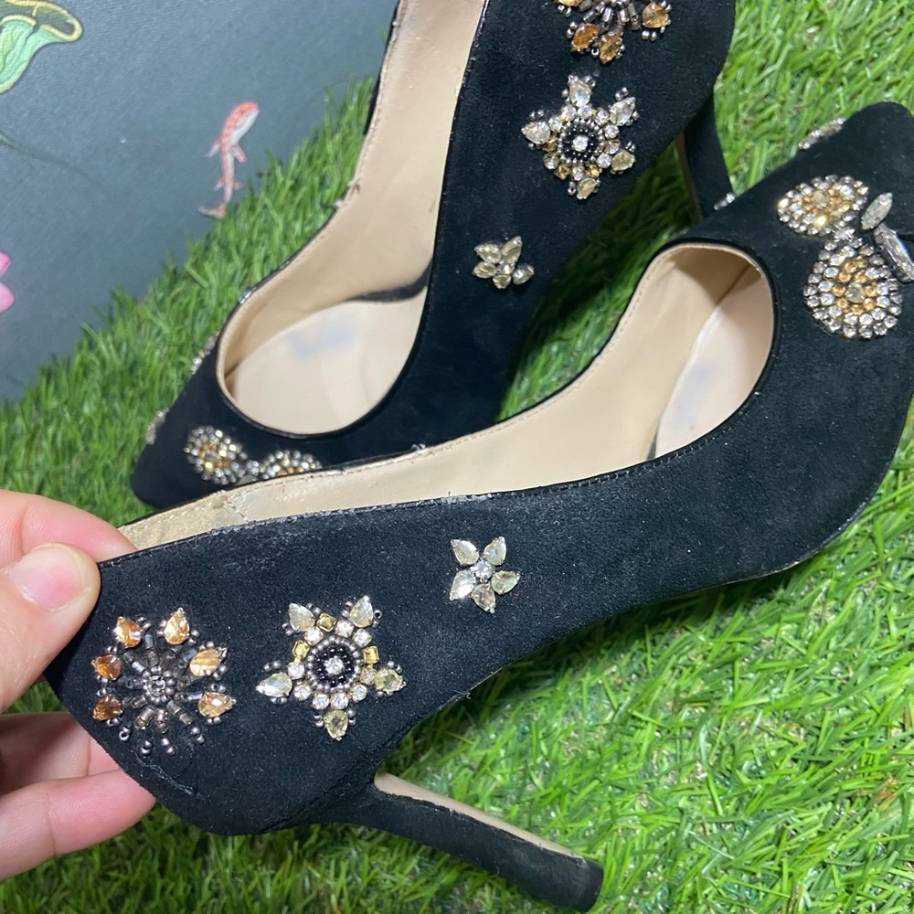 Embroidered Heels Size - 235/ 37 - Picture 5 of 10